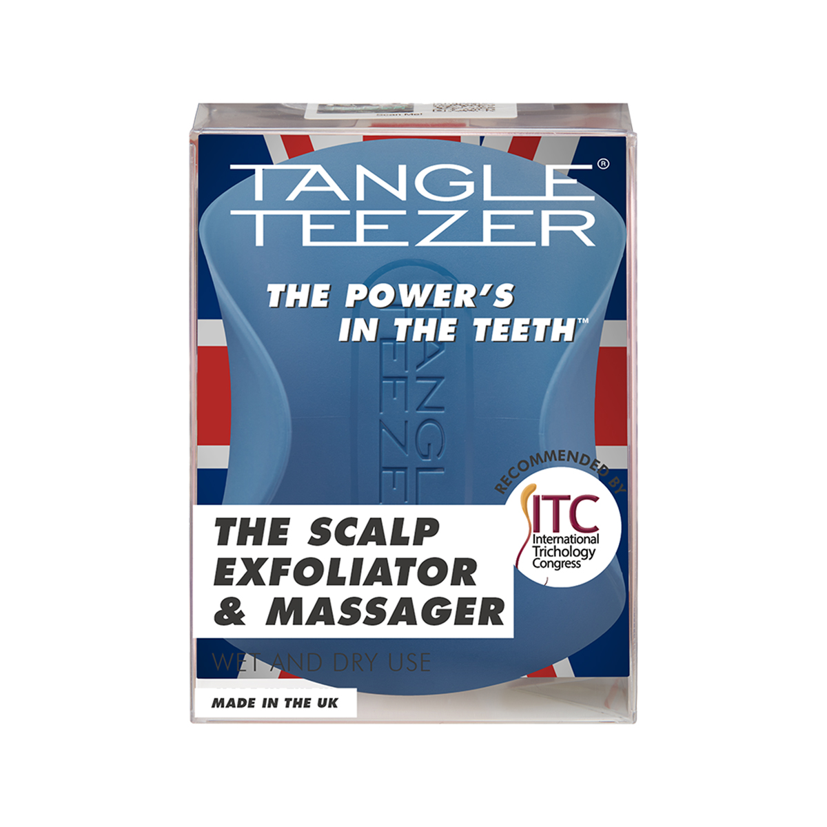 Щетка для массажа головы Tangle Teezer The Scalp Exfoliator and Massager Coastal Blue