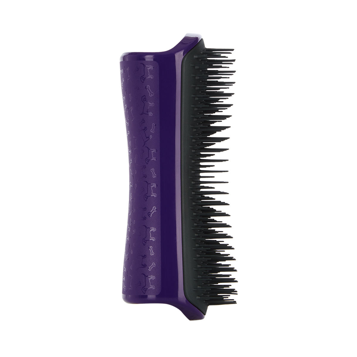 Расческа для вычесывания шерсти Pet Teezer De-shedding & Dog Grooming Brush Purple & Grey