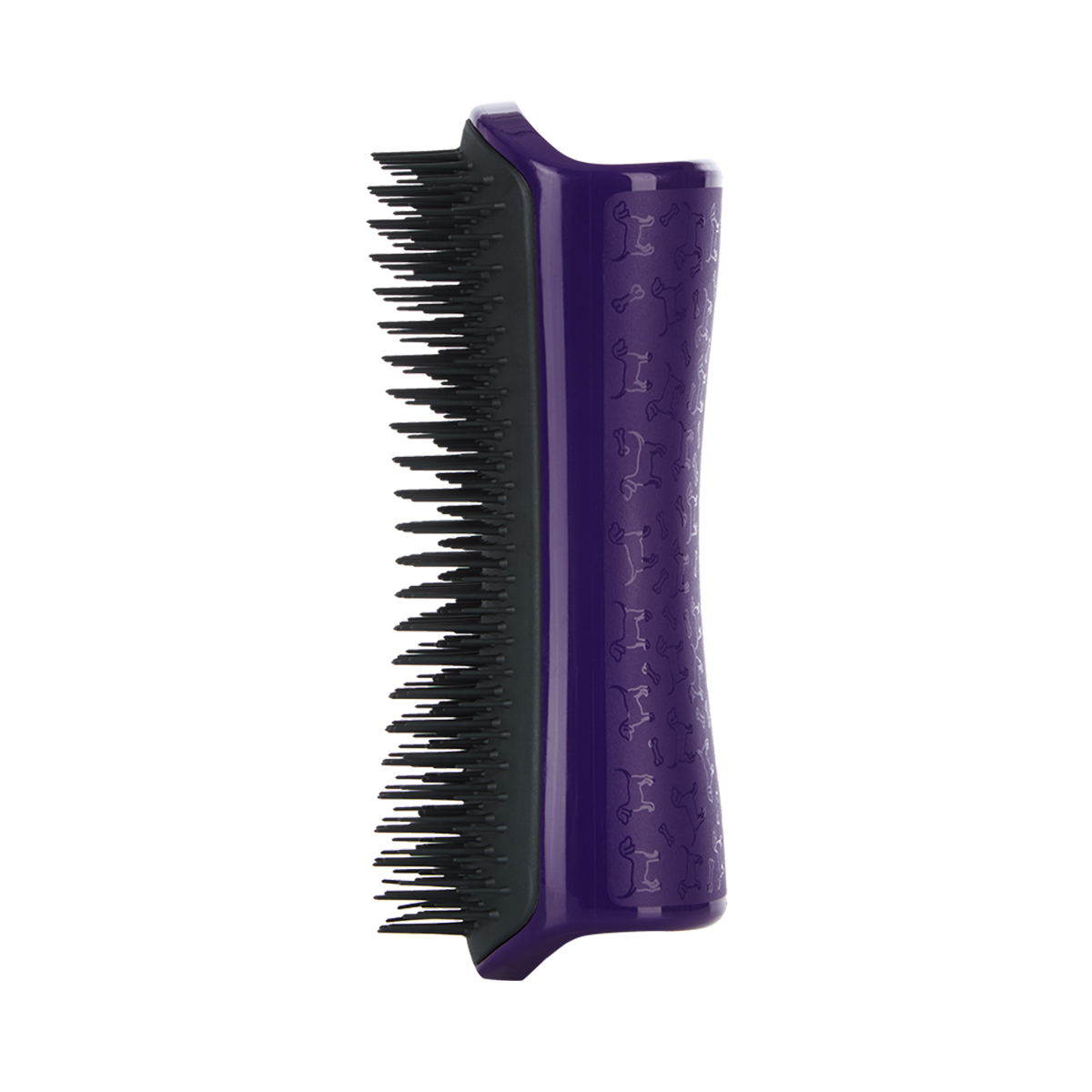 Расческа для вычесывания шерсти Pet Teezer De-shedding & Dog Grooming Brush Purple & Grey