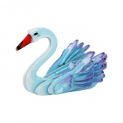 Деревянный конструктор-раскраска Robotime лебедь Swan