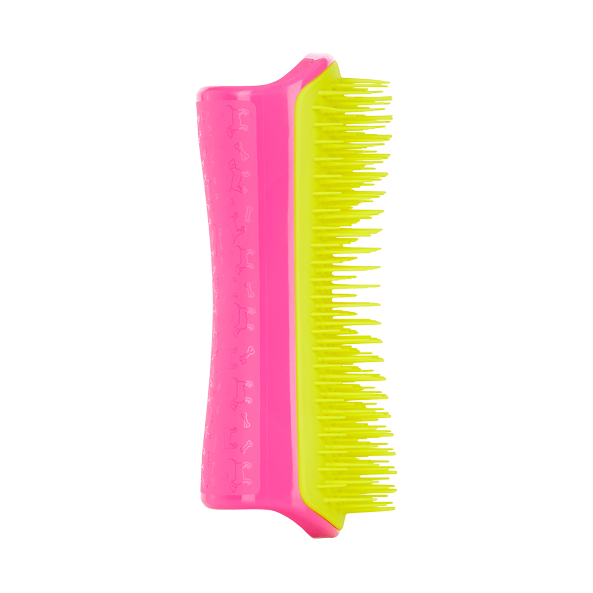 Расческа для распутывания шерсти Pet Teezer Detangling & Dog Grooming Brush Pink & Yellow